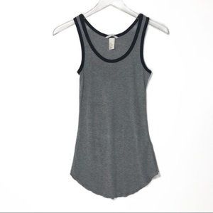 H&M Contrast Trim Scoop Neck Tank Top Size XS